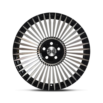 Bright Silver and Purple Forged Custom Wheels Car Wheel Rims