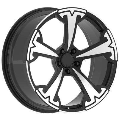 普及した自動車修正の習慣4/5/6はアルミ合金が車のホイールを22インチ造った穴の車のホイールにAudiのための縁を付ける