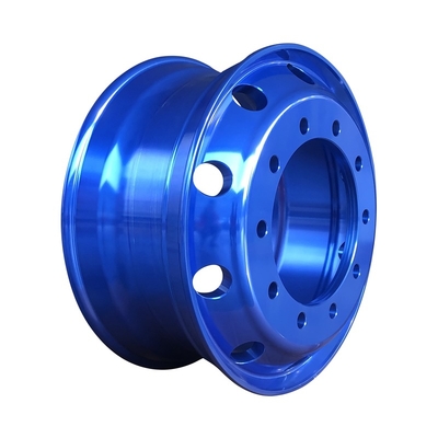 Truck Bus Trailer 22.5X8.25 Truck Wheels For Alloy Truck Wheels Rims Tubeless Aluminum Rims Wheels 22.5X9.0 Blue
